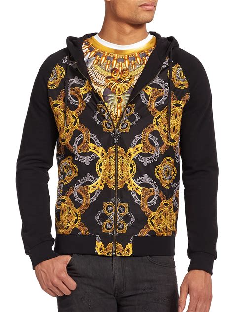 versace jumper mens cheap|versace hoodie men's sale.